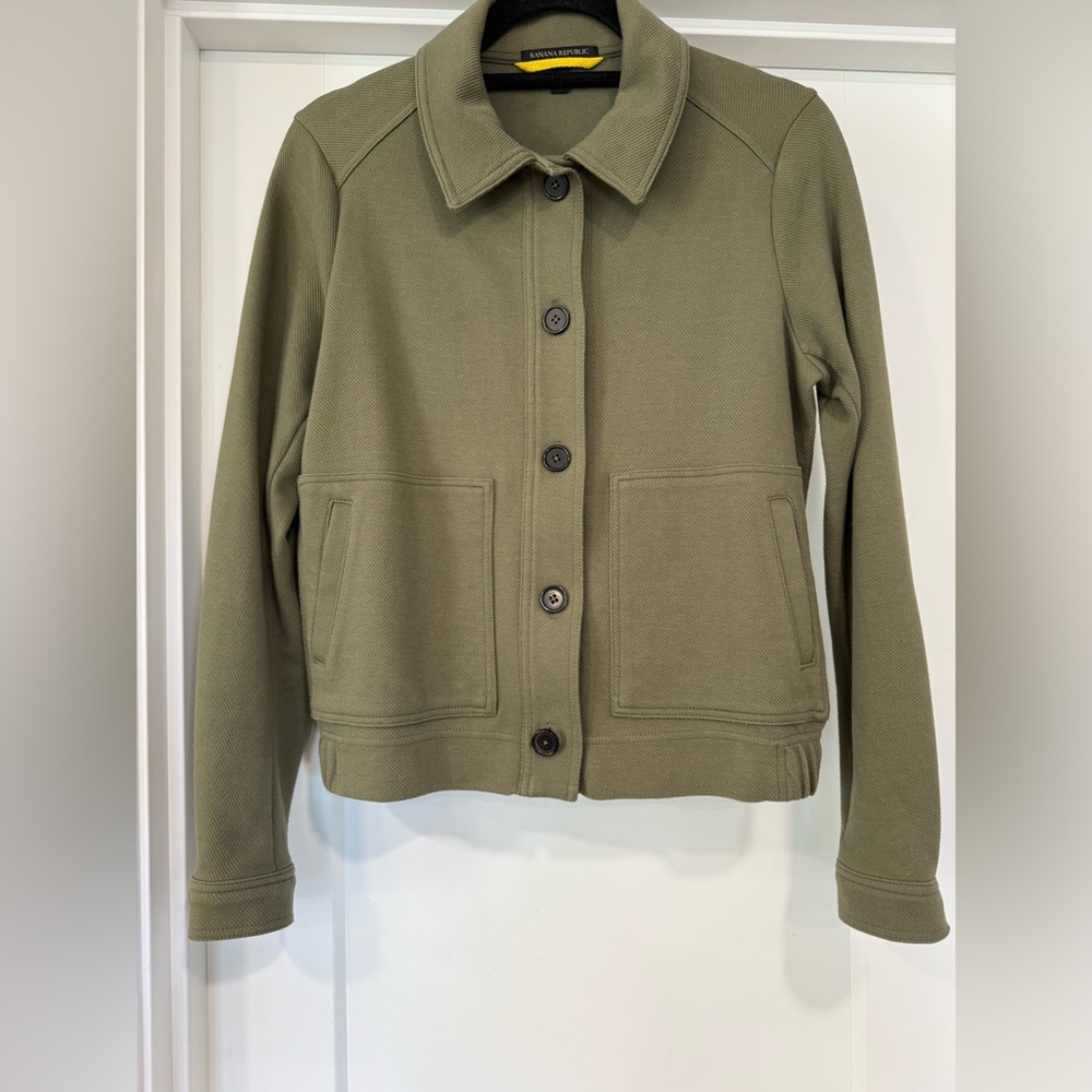 Banana Republic bomber coat